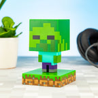 Zdjęcie produktu Minecraft - Zombie Icons 3D Lampa Stołowa