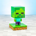 Zdjęcie produktu Minecraft - Zombie Icons 3D Lampa Stołowa
