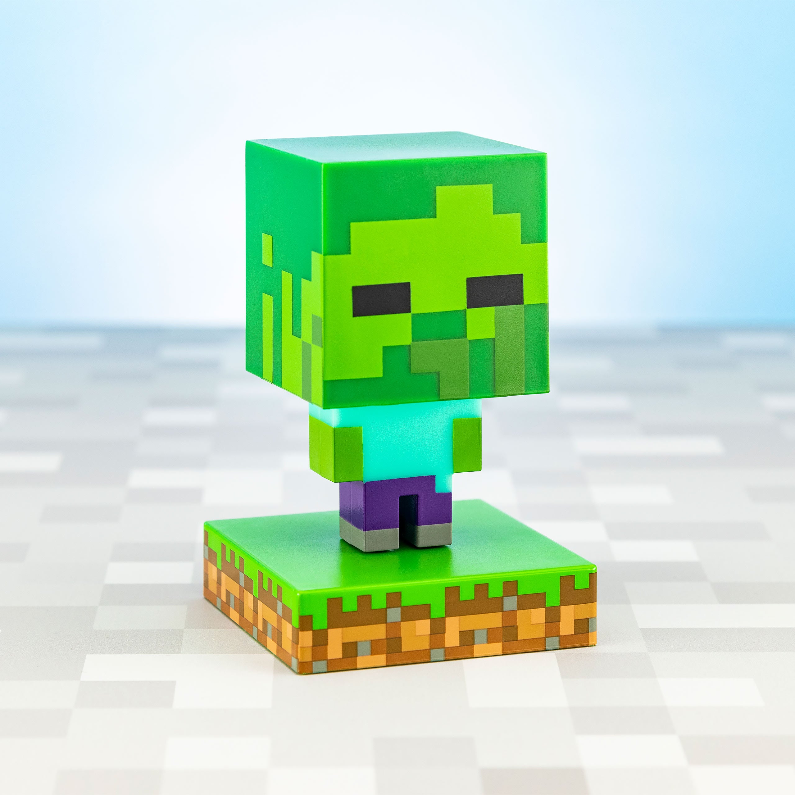 Zdjęcie produktu Minecraft - Zombie Icons 3D Lampa Stołowa