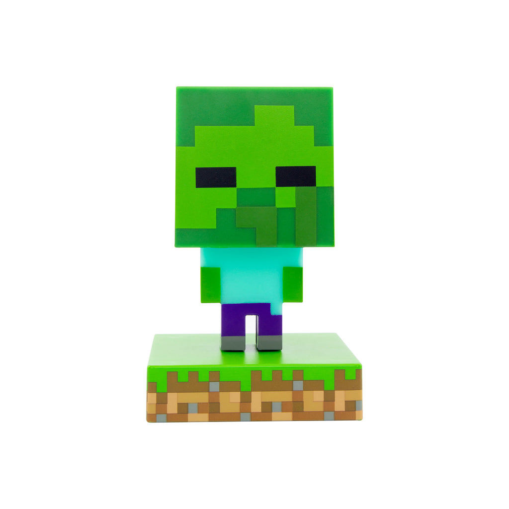 Zdjęcie produktu Minecraft - Zombie Icons 3D Lampa Stołowa