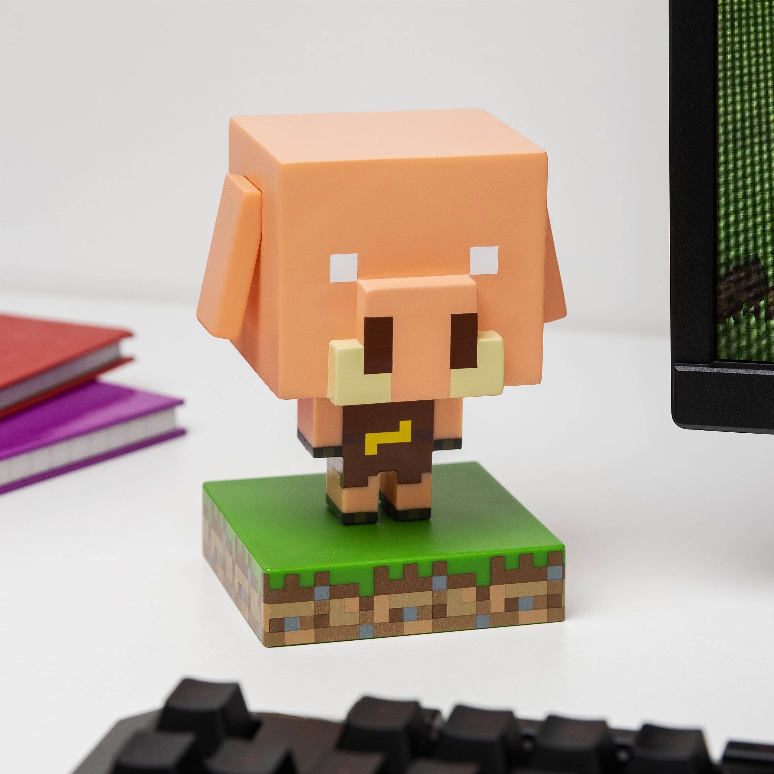 Zdjęcie produktu Minecraft - Pig Icons 3D Lampka stołowa