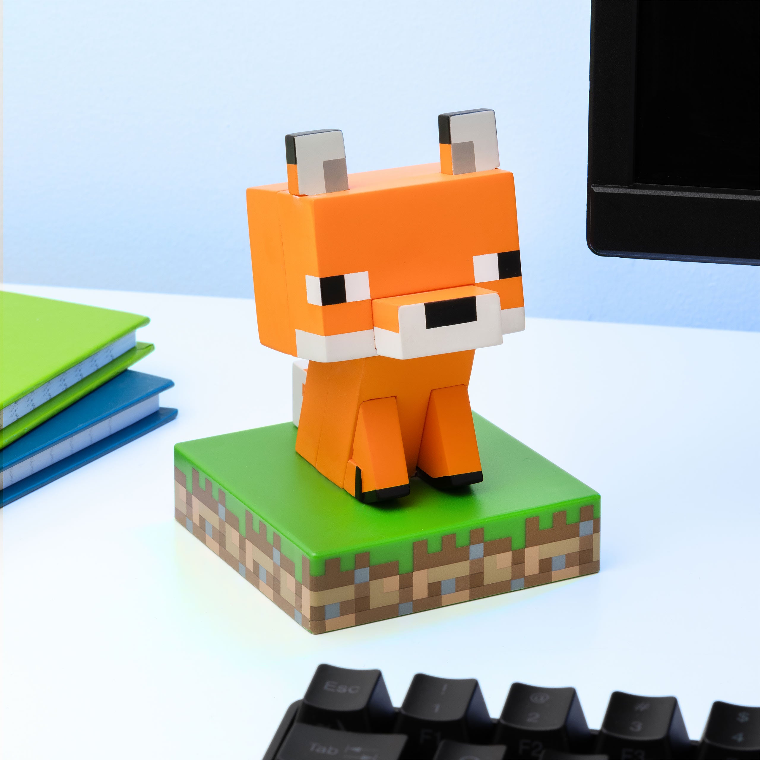 Zdjęcie produktu Minecraft - Fox Icons 3D Lampa Stołowa