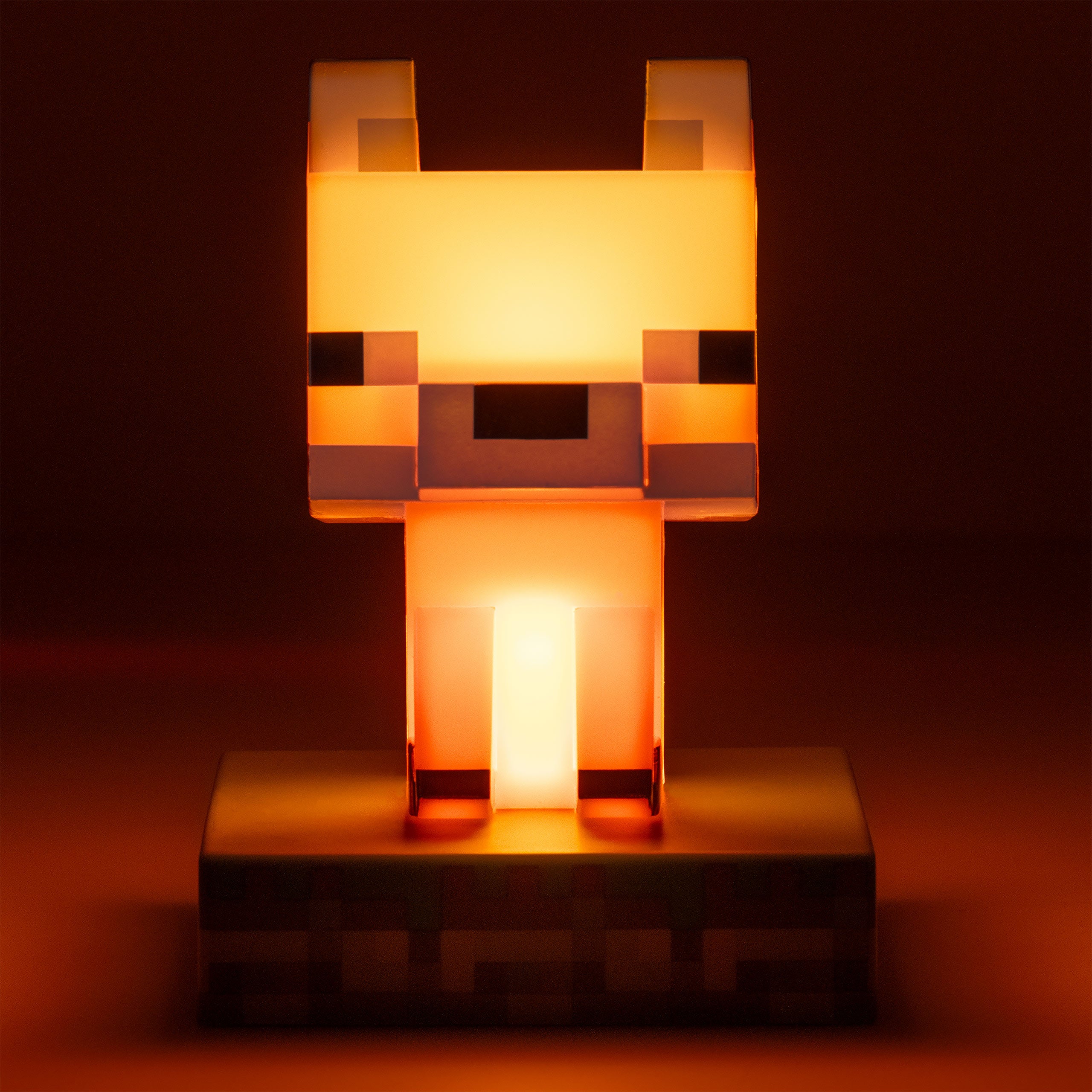 Zdjęcie produktu Minecraft - Fox Icons 3D Lampa Stołowa