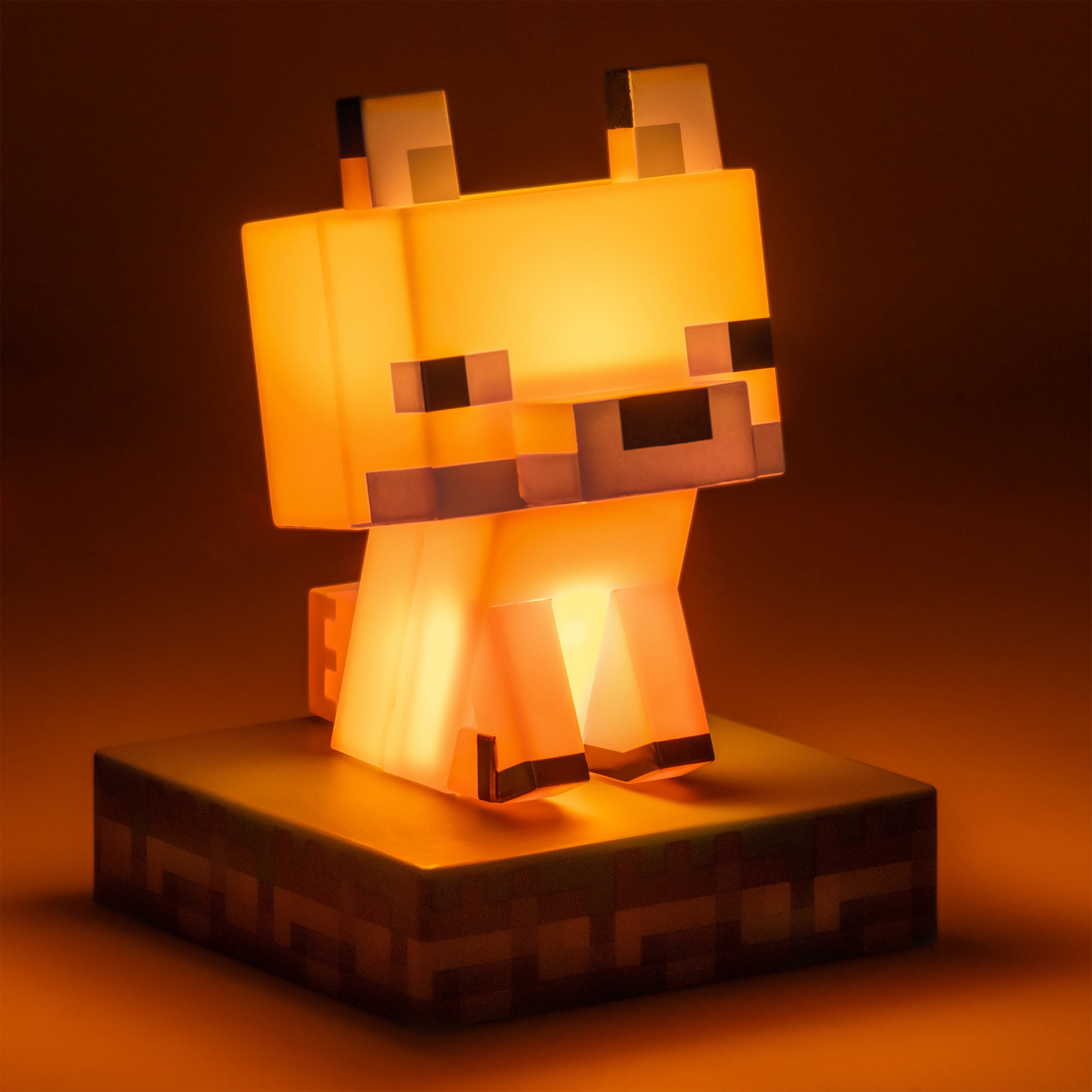 Zdjęcie produktu Minecraft - Fox Icons 3D Lampa Stołowa