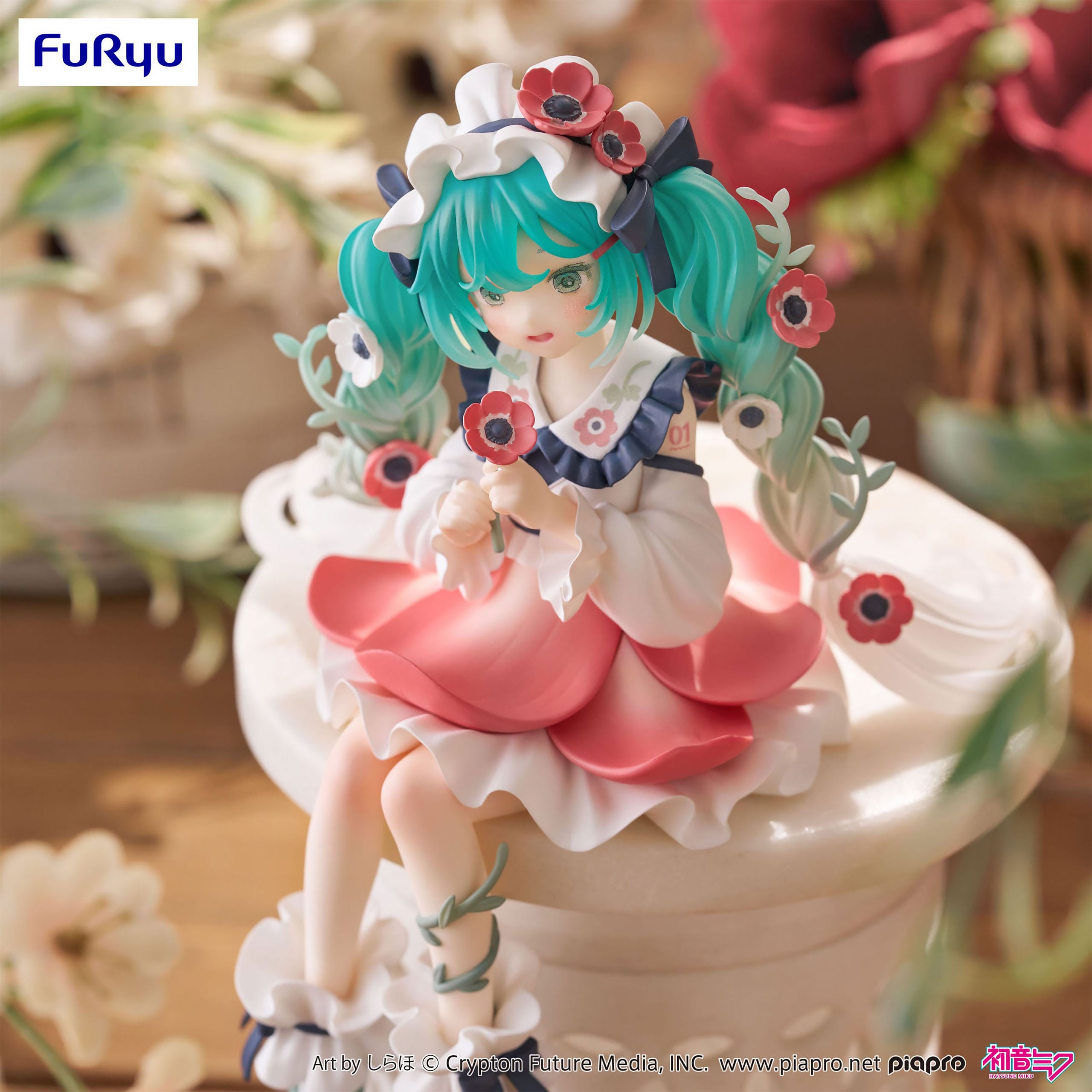 Zdjęcie produktu Hatsune Miku - Flower Fairy Anemone Noodle Stopper Figurka