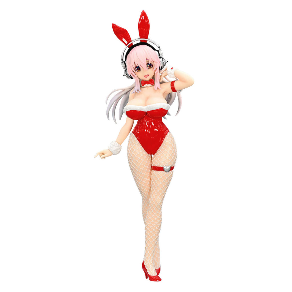 Zdjęcie produktu Super Sonico - Figurka BiCute Bunnies Red Color Version