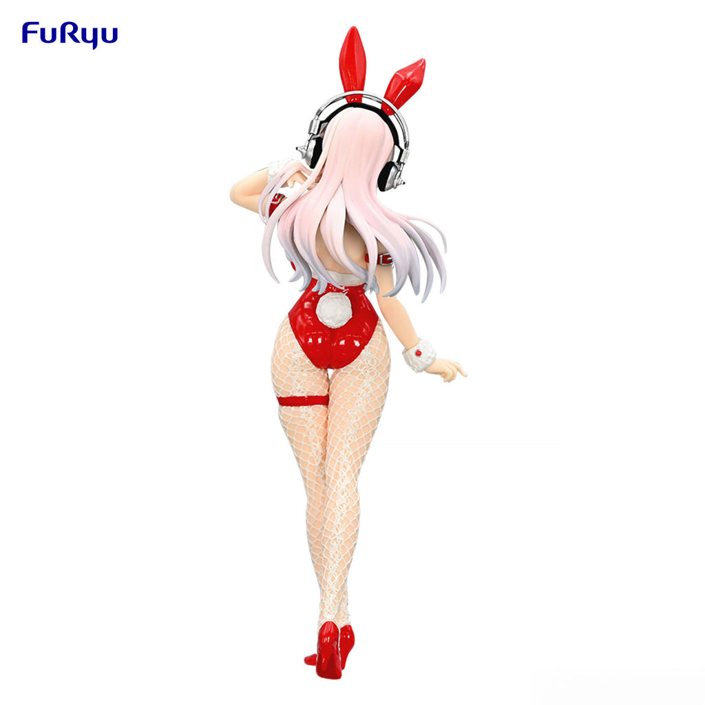 Zdjęcie produktu Super Sonico - Figurka BiCute Bunnies Red Color Version