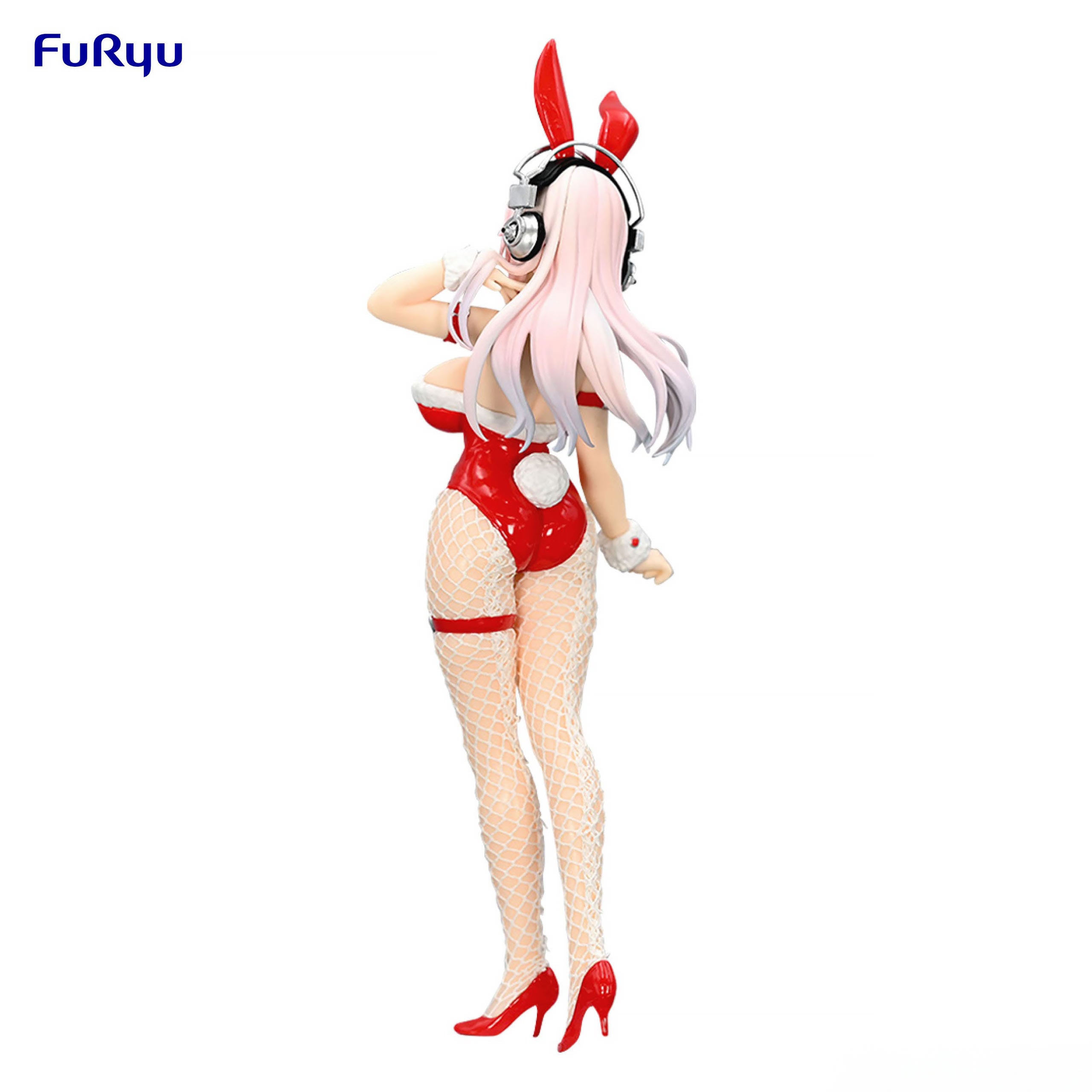Zdjęcie produktu Super Sonico - Figurka BiCute Bunnies Red Color Version