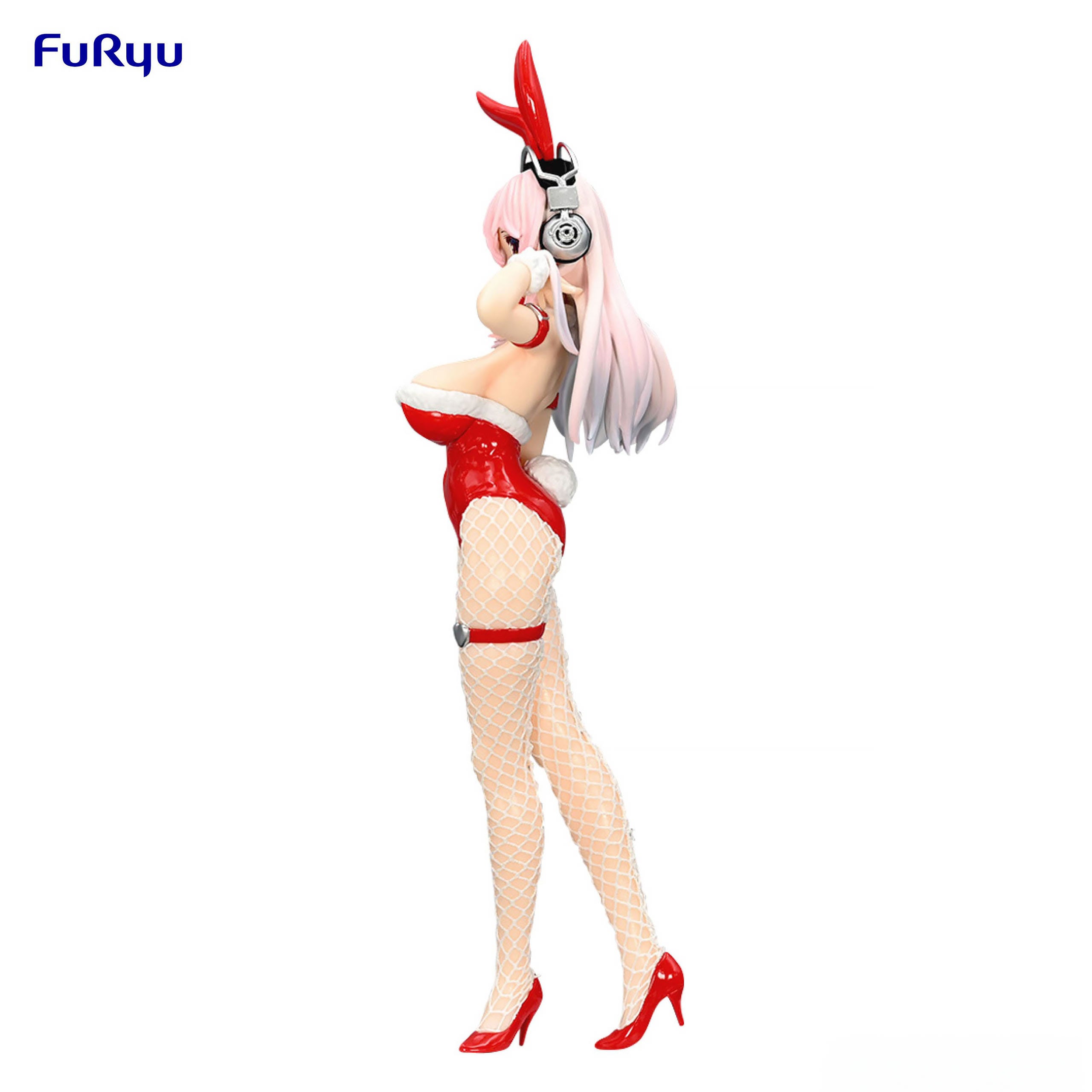 Zdjęcie produktu Super Sonico - Figurka BiCute Bunnies Red Color Version