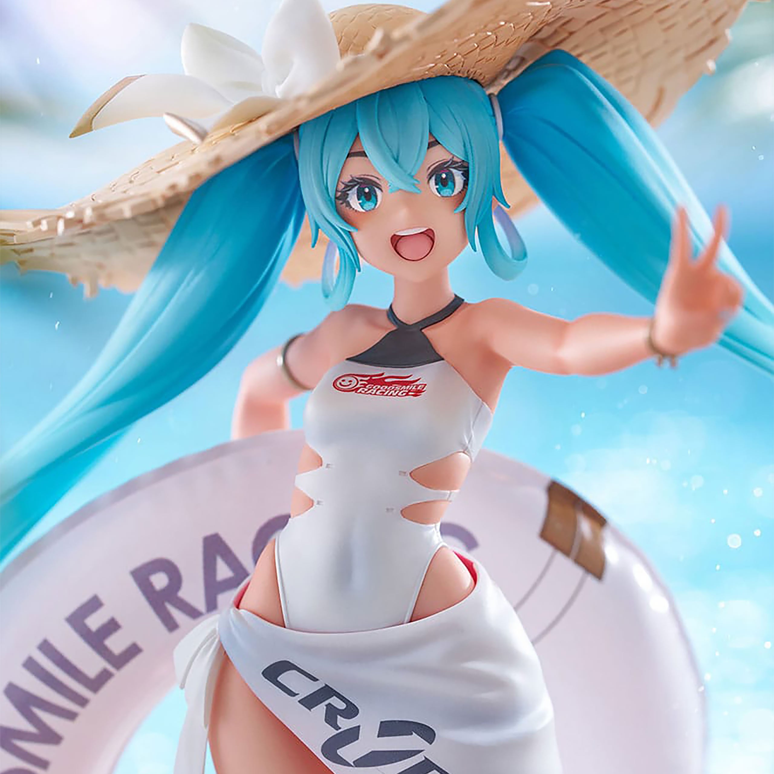 Zdjęcie produktu Hatsune Miku - Figurka Tenitol Racing Miku 2024 Tropical Version