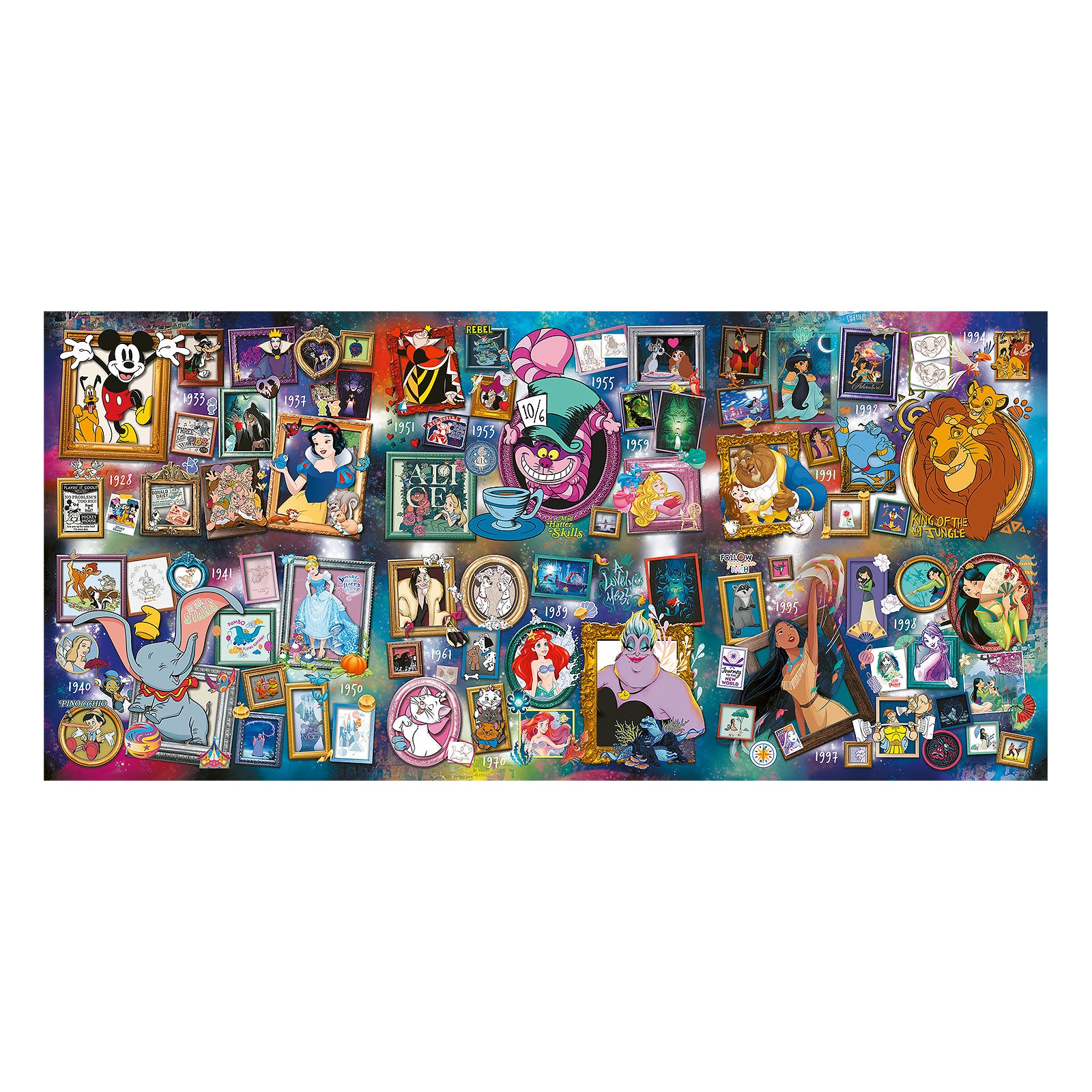 Zdjęcie produktu Disney - Największa kolekcja puzzli z plakatem