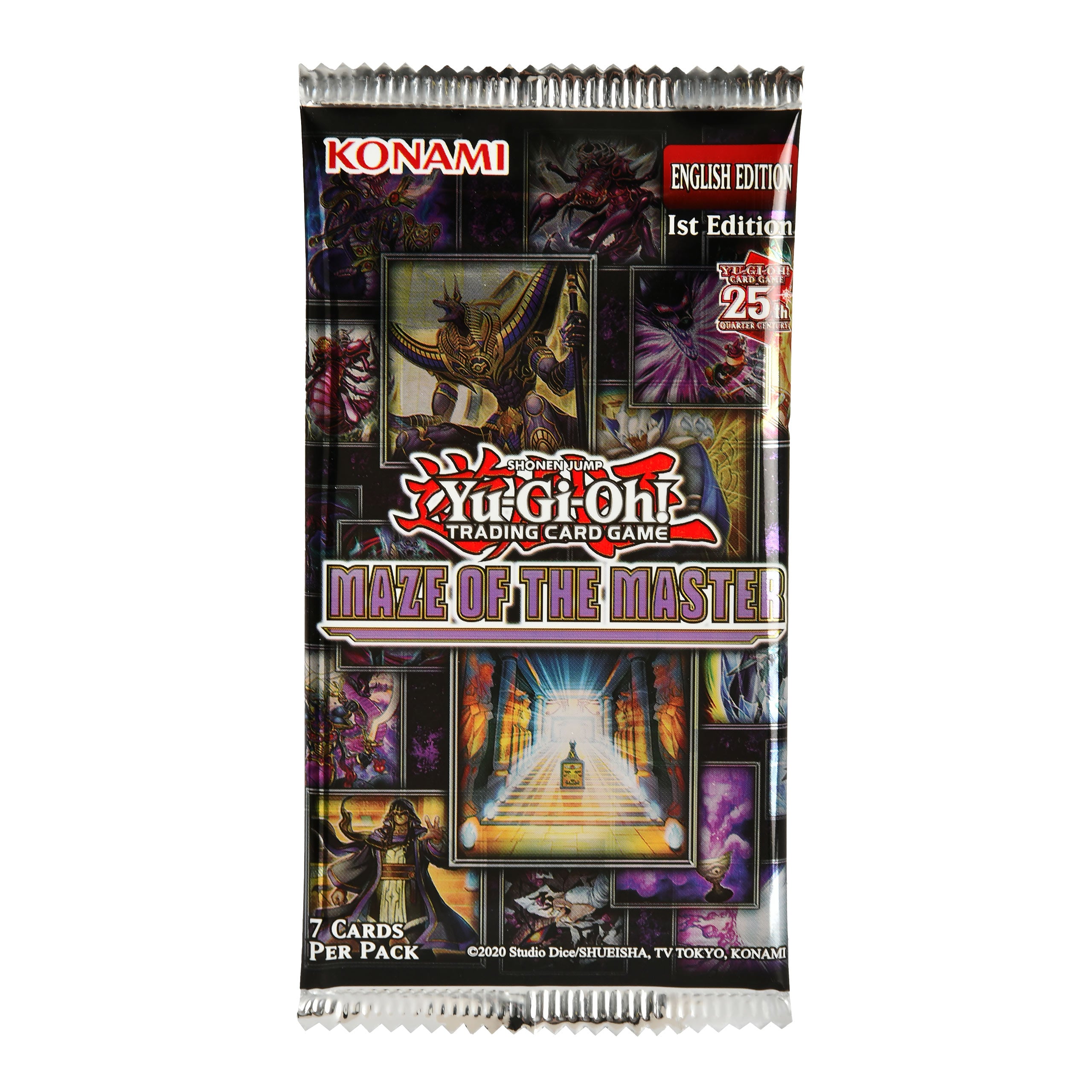 Zdjęcie produktu Yu-Gi-Oh! - Maze of the Master Booster z kartami kolekcjonerskimi, angielska wersja