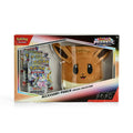 Product image Pokemon - Scarlet & Violet Prismatic Evolutions Trading Cards with Plush Pouch