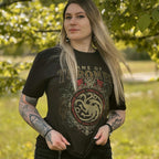 Zdjęcie produktu Game of Thrones - Koszulka Targaryen Ornaments czarna