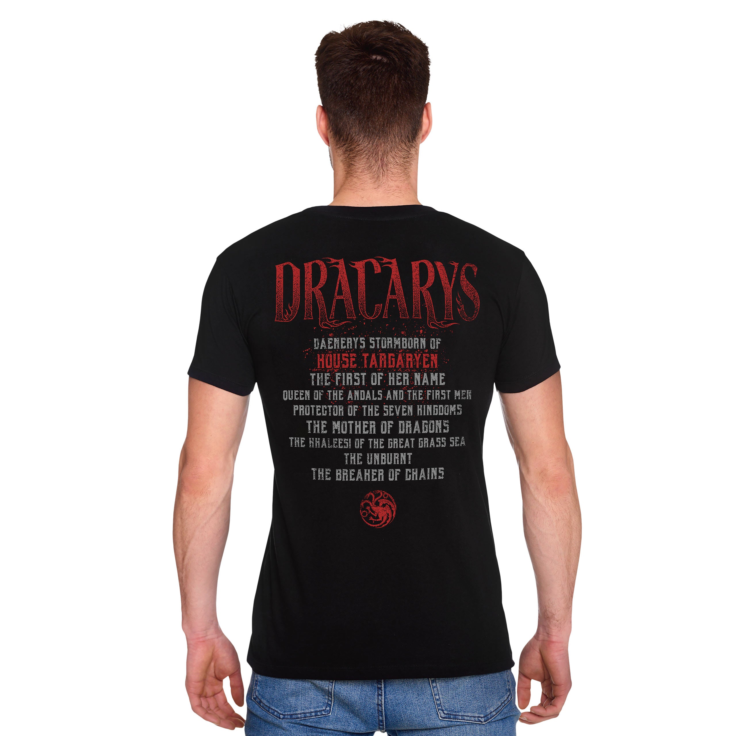 Zdjęcie produktu Game of Thrones - Dracarys T-Shirt czarne