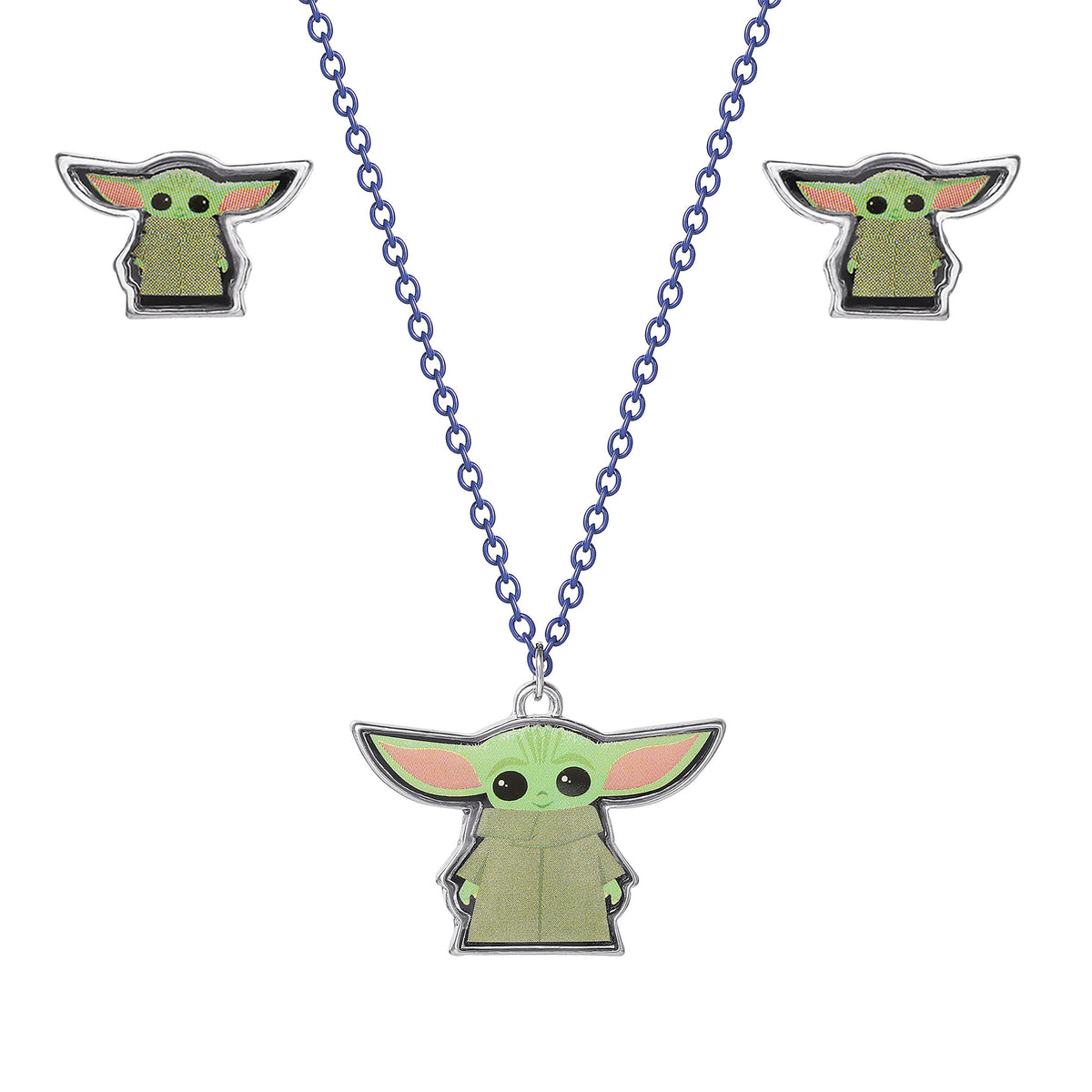 Zdjęcie produktu Kolczyki i naszyjnik Grogu - Star Wars The Mandalorian
