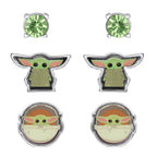 Zdjęcie produktu Zestaw prezentowy 3 par kolczyków Grogu - Star Wars The Mandalorian