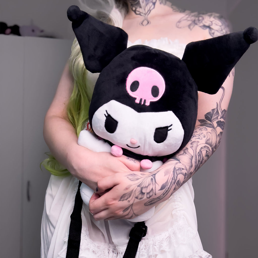 Zdjęcie produktu Sanrio - Kuromi Hello Kitty and Friends Pluszowy Mini Plecak