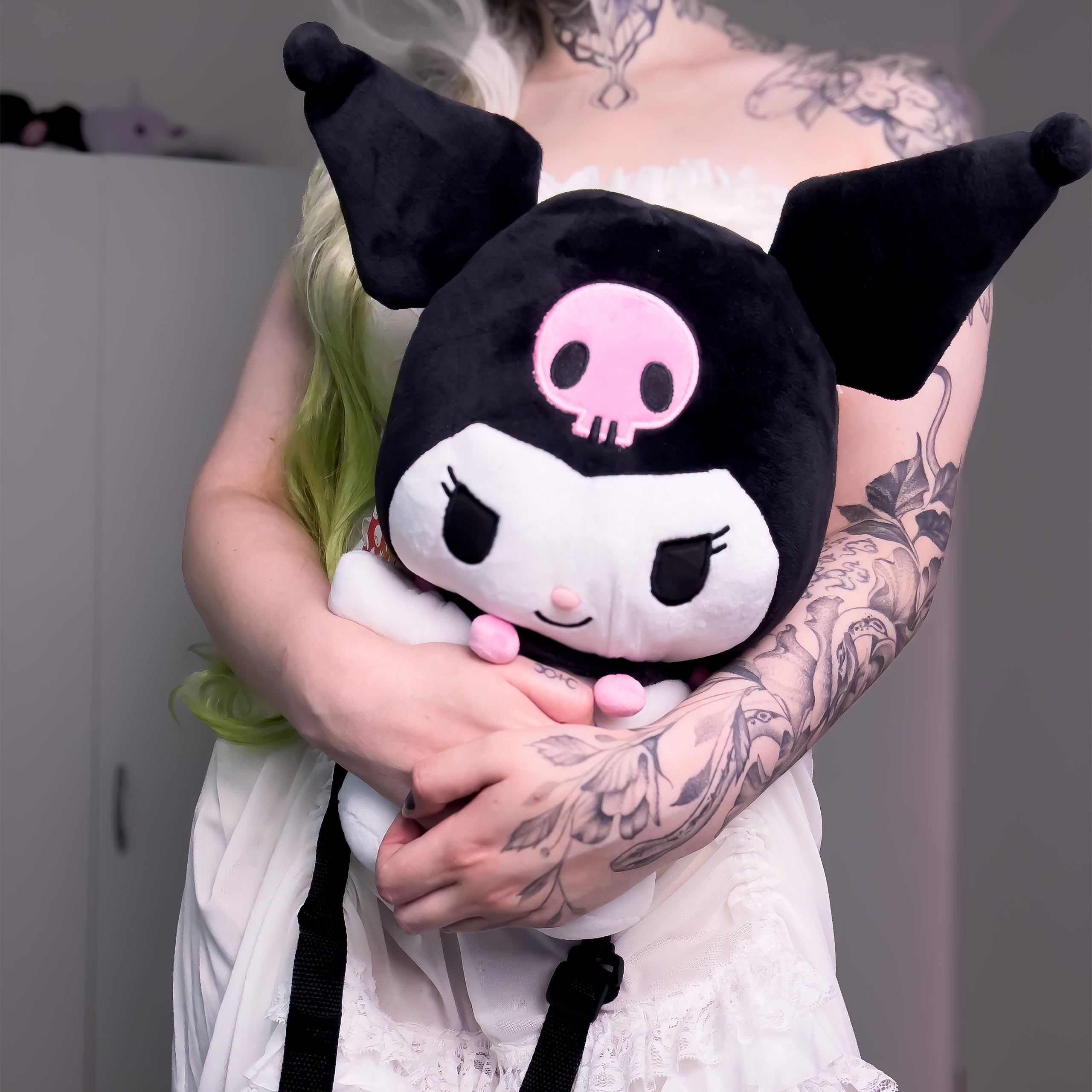 Zdjęcie produktu Sanrio - Kuromi Hello Kitty and Friends Pluszowy Mini Plecak