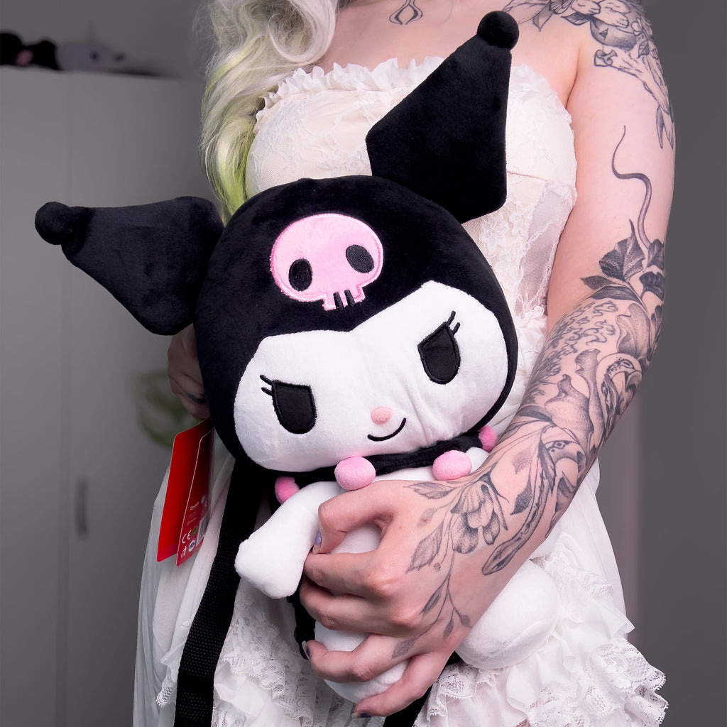 Zdjęcie produktu Sanrio - Kuromi Hello Kitty and Friends Pluszowy Mini Plecak