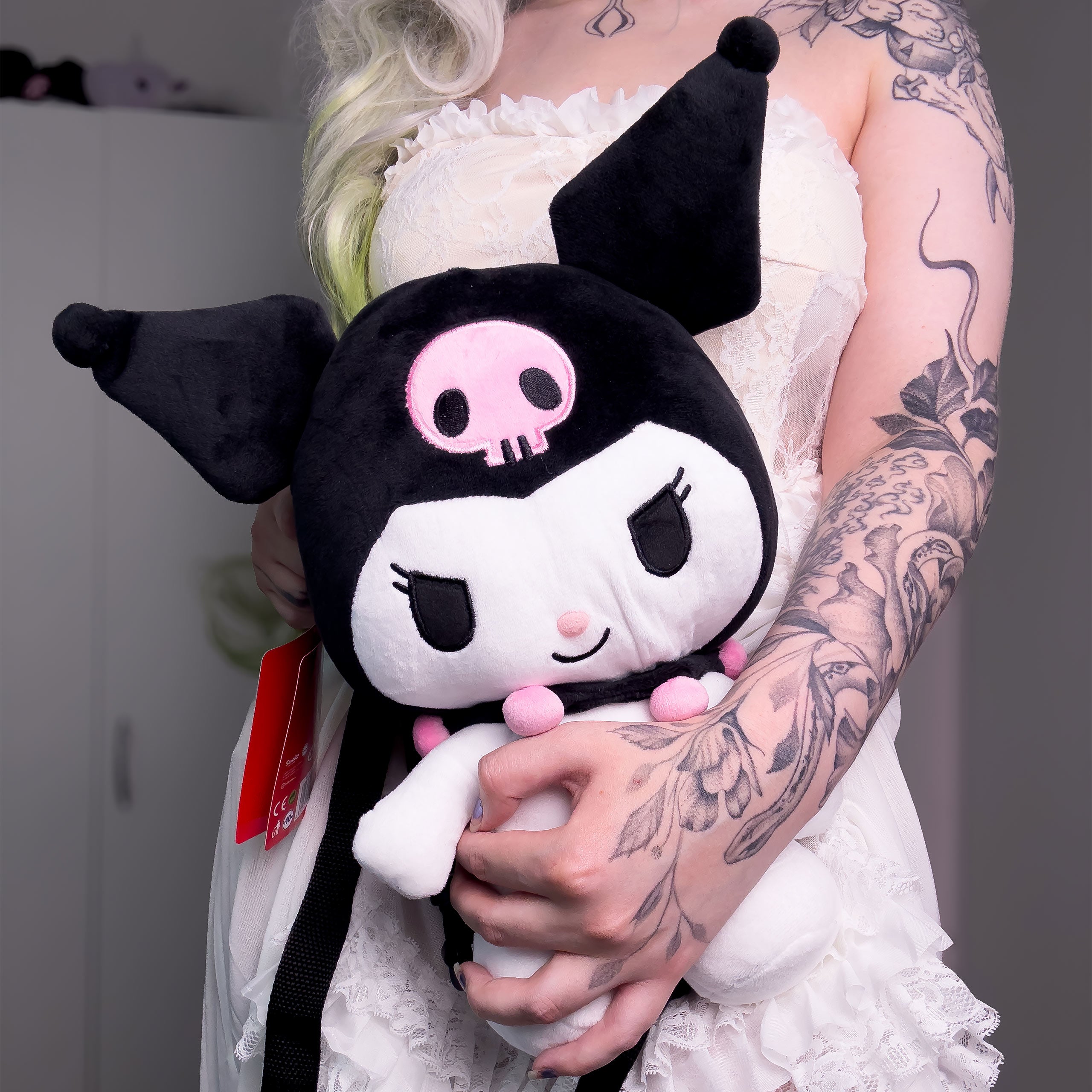 Zdjęcie produktu Sanrio - Kuromi Hello Kitty and Friends Pluszowy Mini Plecak