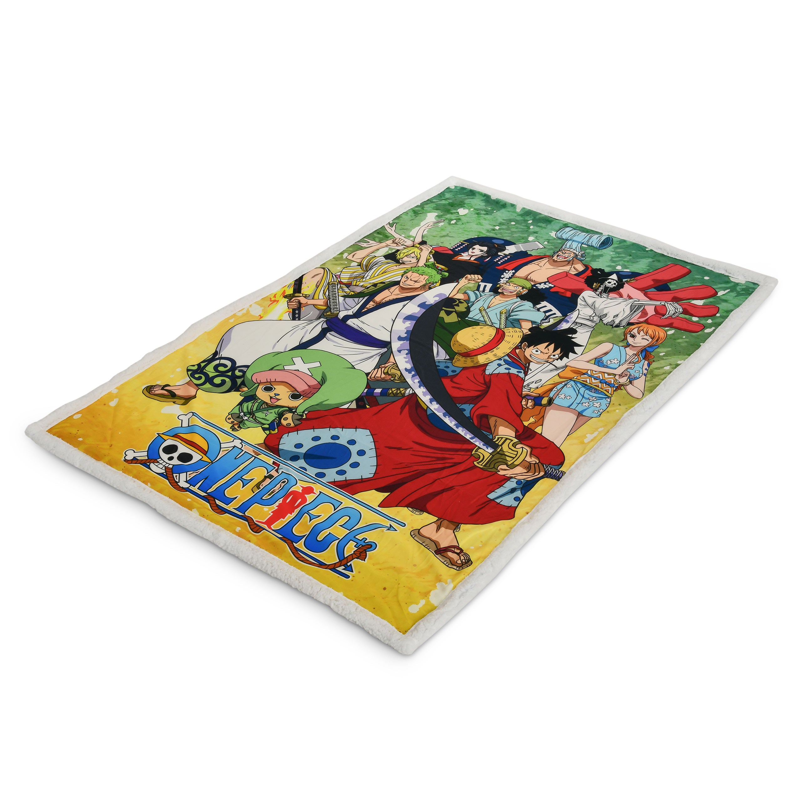 Zdjęcie produktu One Piece - Grupa koc z pluszowym futerkiem