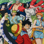 Zdjęcie produktu One Piece - Grupa koc z pluszowym futerkiem