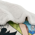 Zdjęcie produktu One Piece - Grupa koc z pluszowym futerkiem