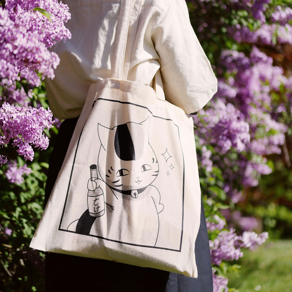 Zdjęcie produktu Torba bawełniana Nyanko Sensei dla fanów Natsume's Book of Friends
