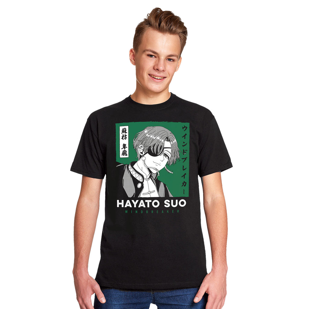 Zdjęcie produktu Koszulka Hayato Suo dla fanów Wind Breaker