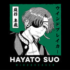 Zdjęcie produktu Koszulka Hayato Suo dla fanów Wind Breaker
