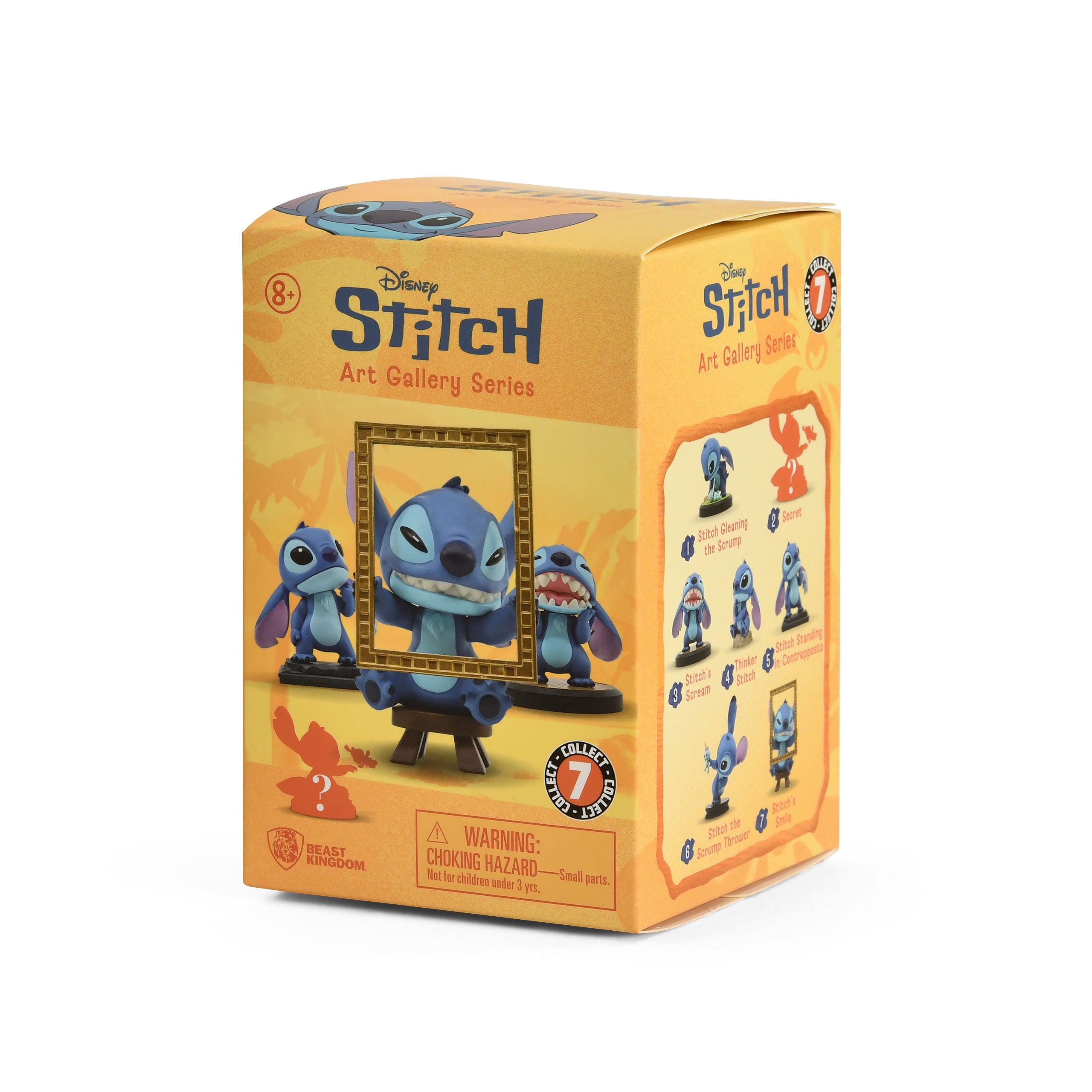 Zdjęcie produktu Figurka Stitch YuMe Hero Box Art Gallery Series Blind Box - Lilo & Stitch