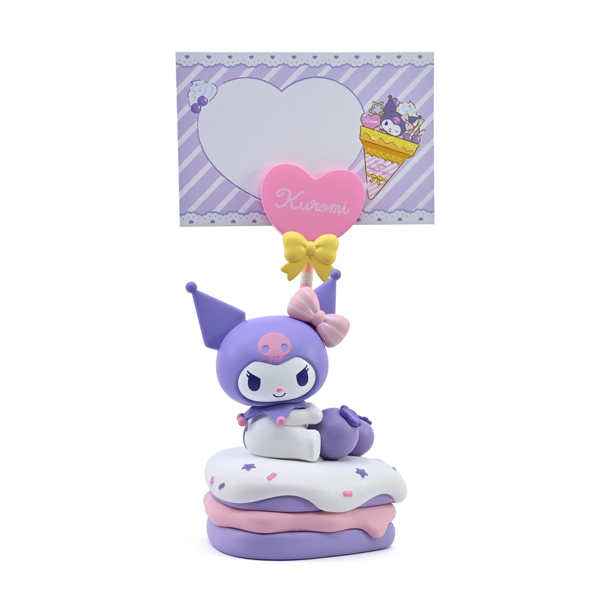 Zdjęcie produktu Hello Kitty i Przyjaciele - Kuromi Uchwyt na Notatki Party Time Series