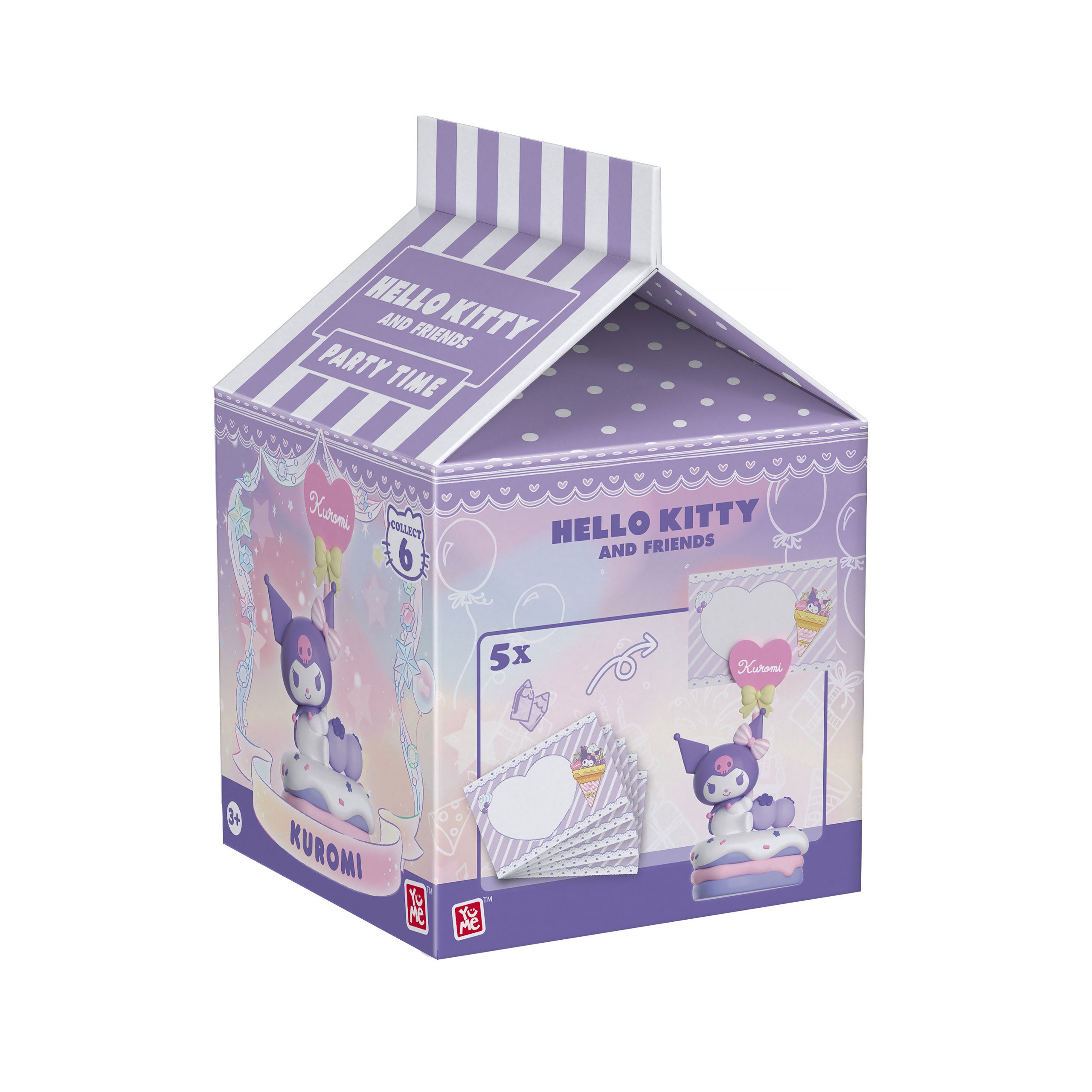 Zdjęcie produktu Hello Kitty i Przyjaciele - Kuromi Uchwyt na Notatki Party Time Series