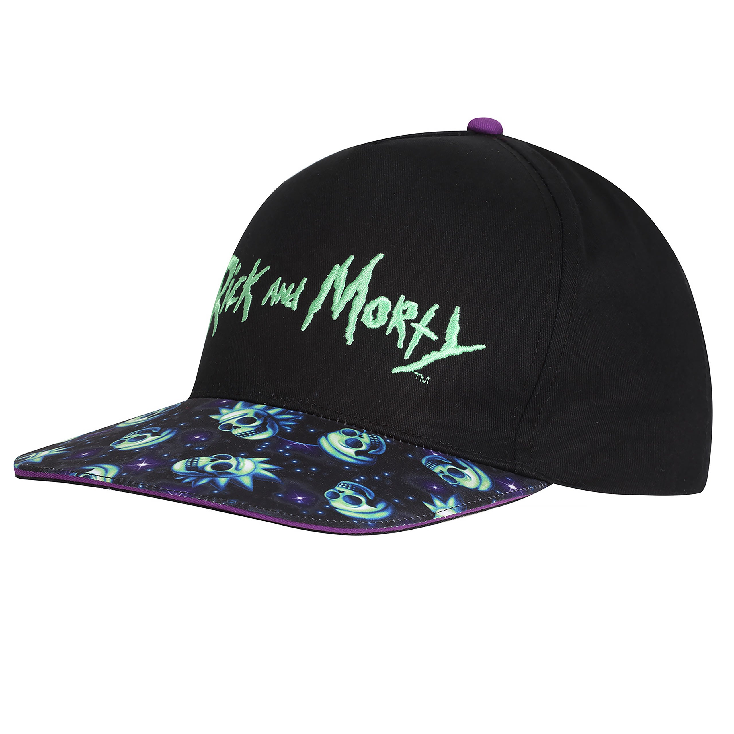 Zdjęcie produktu Rick And Morty - Neon Logo Snapback Cap