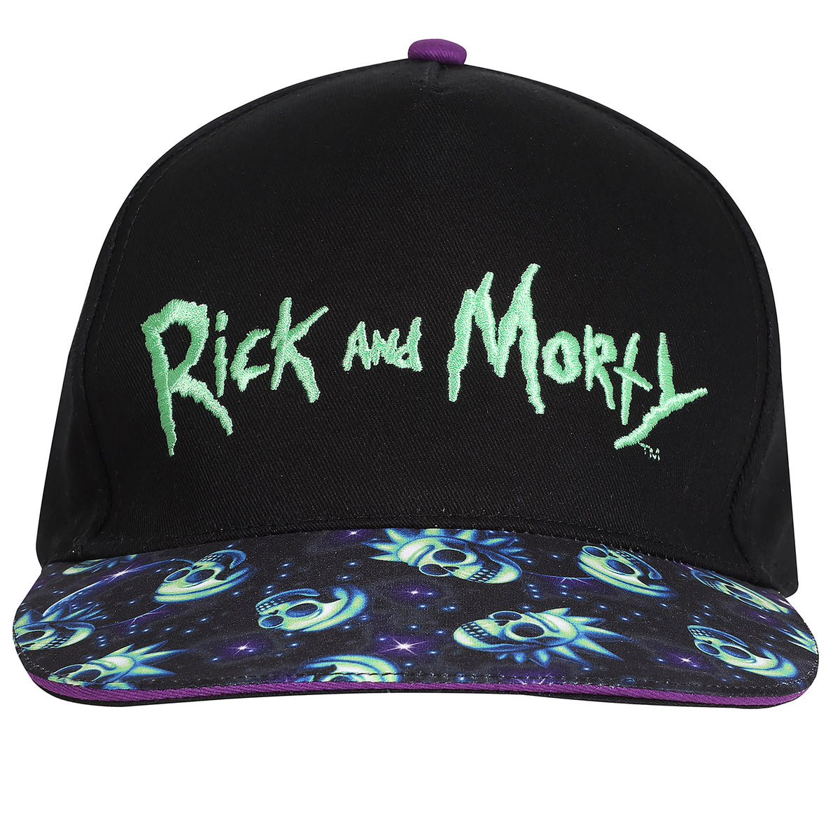 Zdjęcie produktu Rick And Morty - Neon Logo Snapback Cap