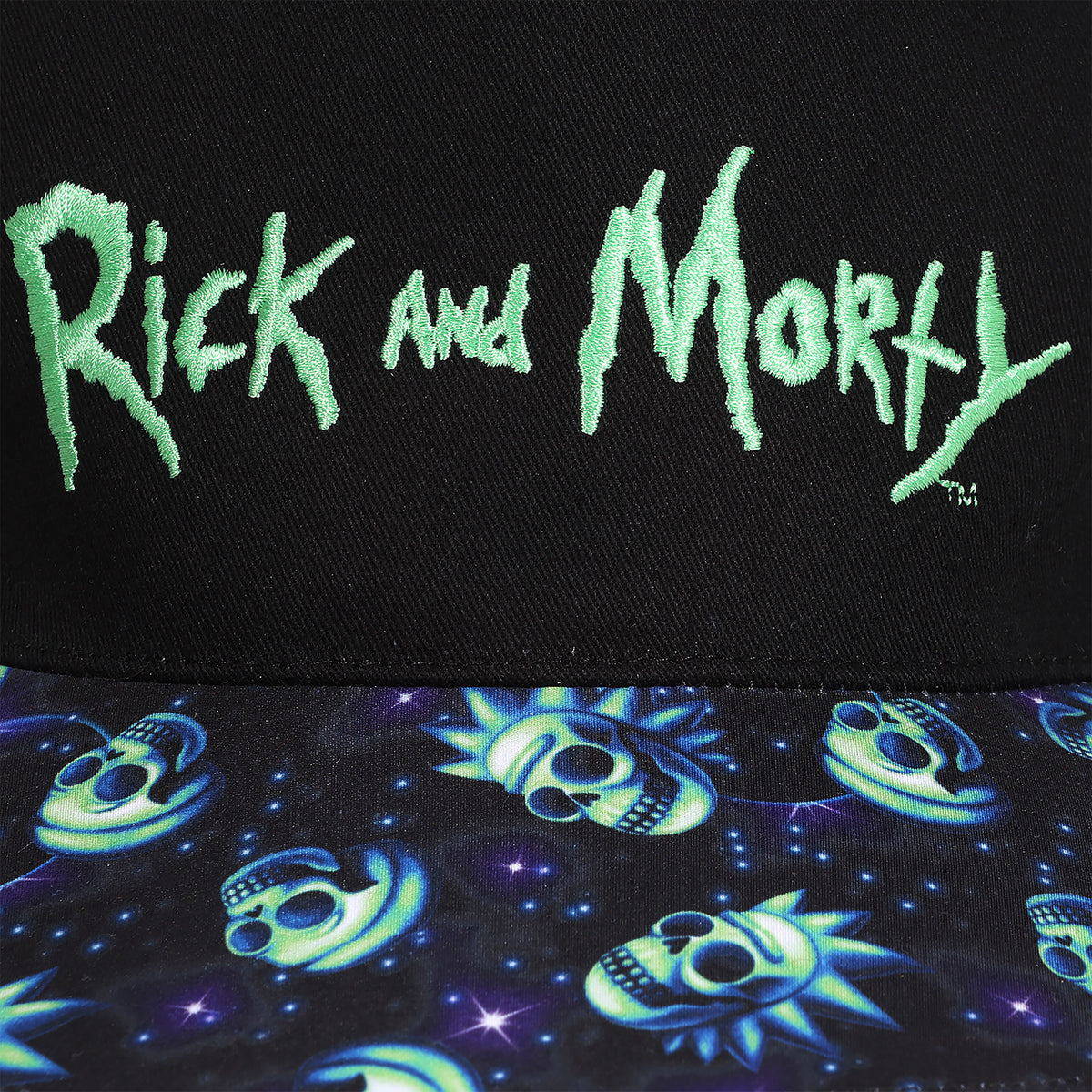 Zdjęcie produktu Rick And Morty - Neon Logo Snapback Cap