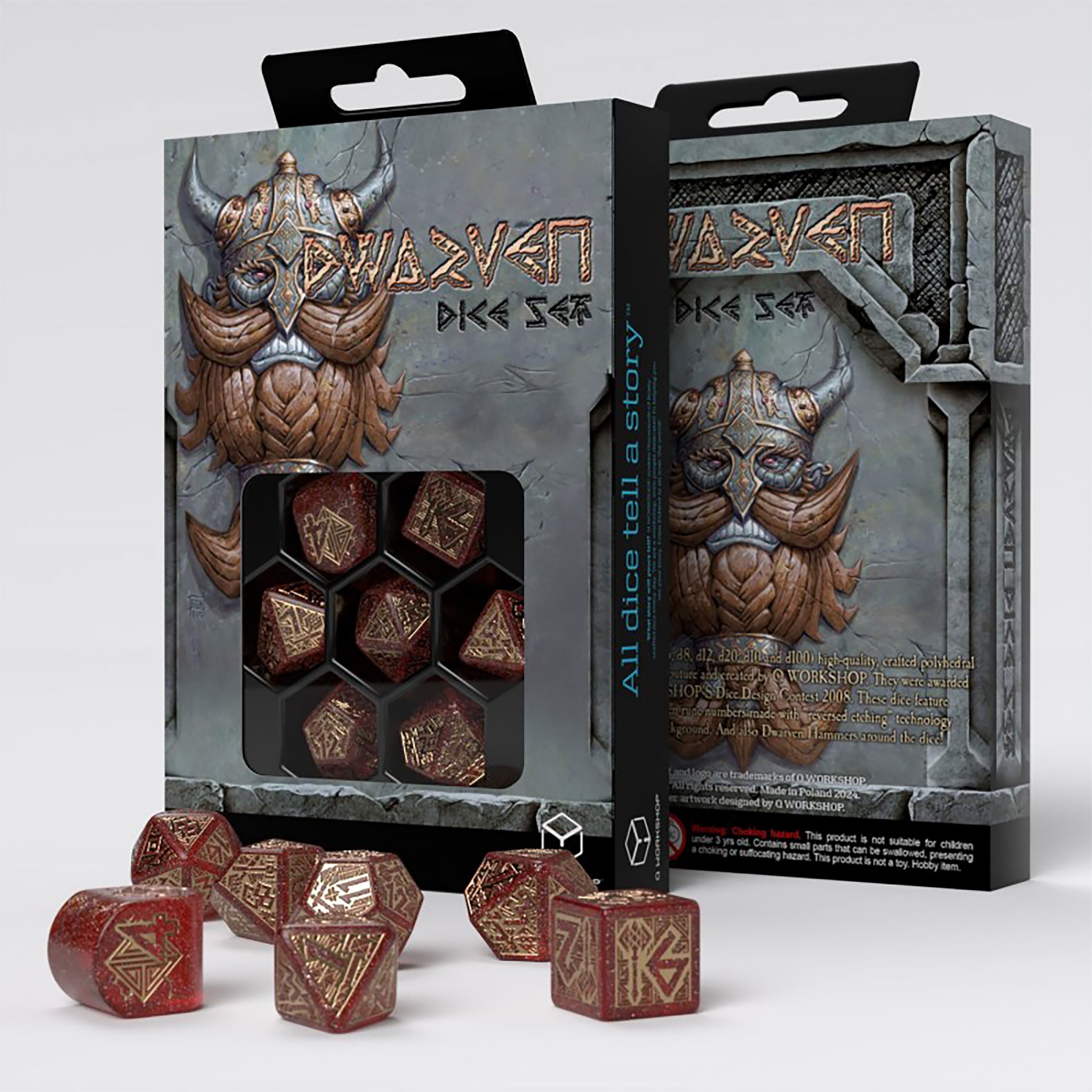 Product image Dwarven - Jewels RPG Dice Set 7pcs