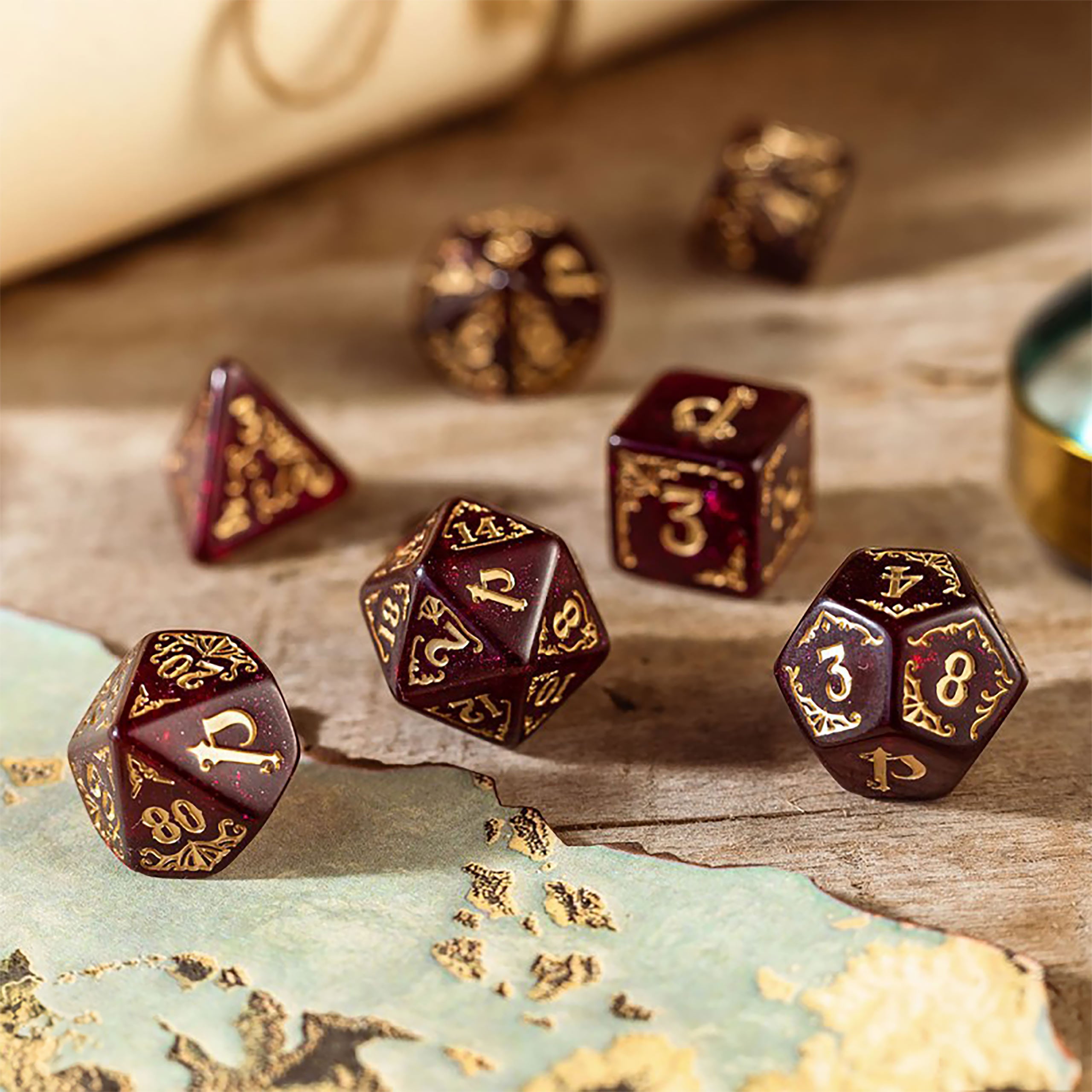 Zdjęcie produktu Pathfinder - Avistan Zestaw Kości 7-częściowy