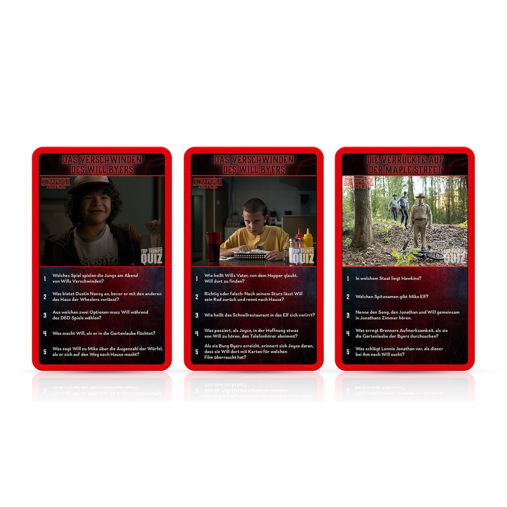 Zdjęcie produktu Stranger Things - Top Trumps Quiz