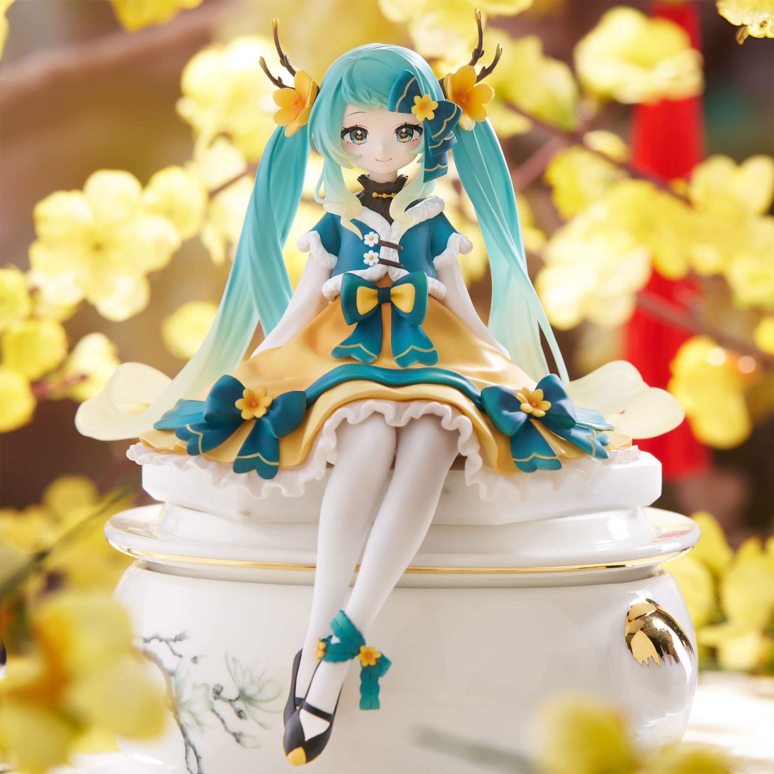 Zdjęcie produktu Hatsune Miku - Miku 2025 Chiński Nowy Rok Noodle Stopper Figurka