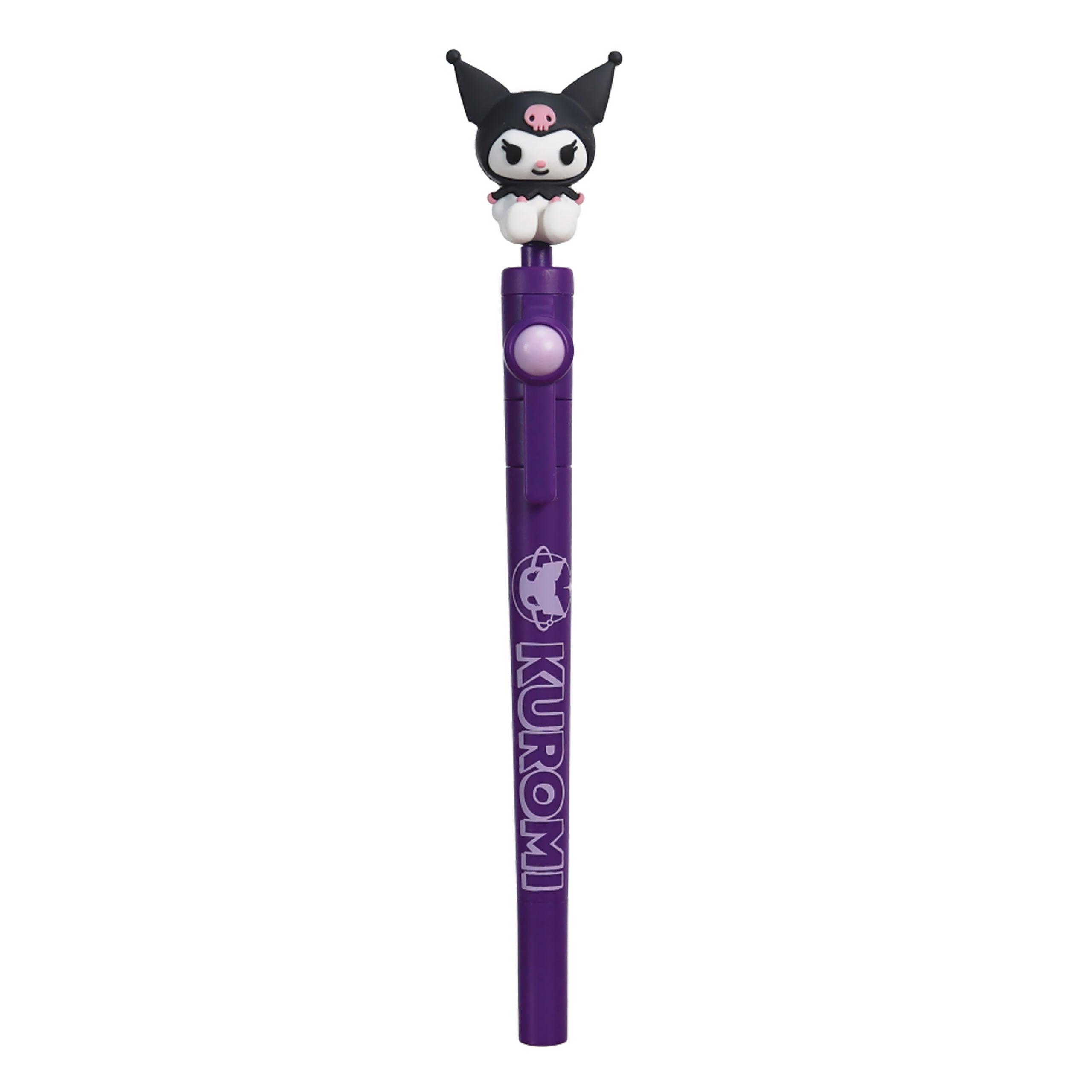 Zdjęcie produktu Sanrio - Długopis Kuromi z figurką na sprężynie