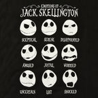 Zdjęcie produktu Nightmare Before Christmas - Jack Emotions T-Shirt damskie czarne