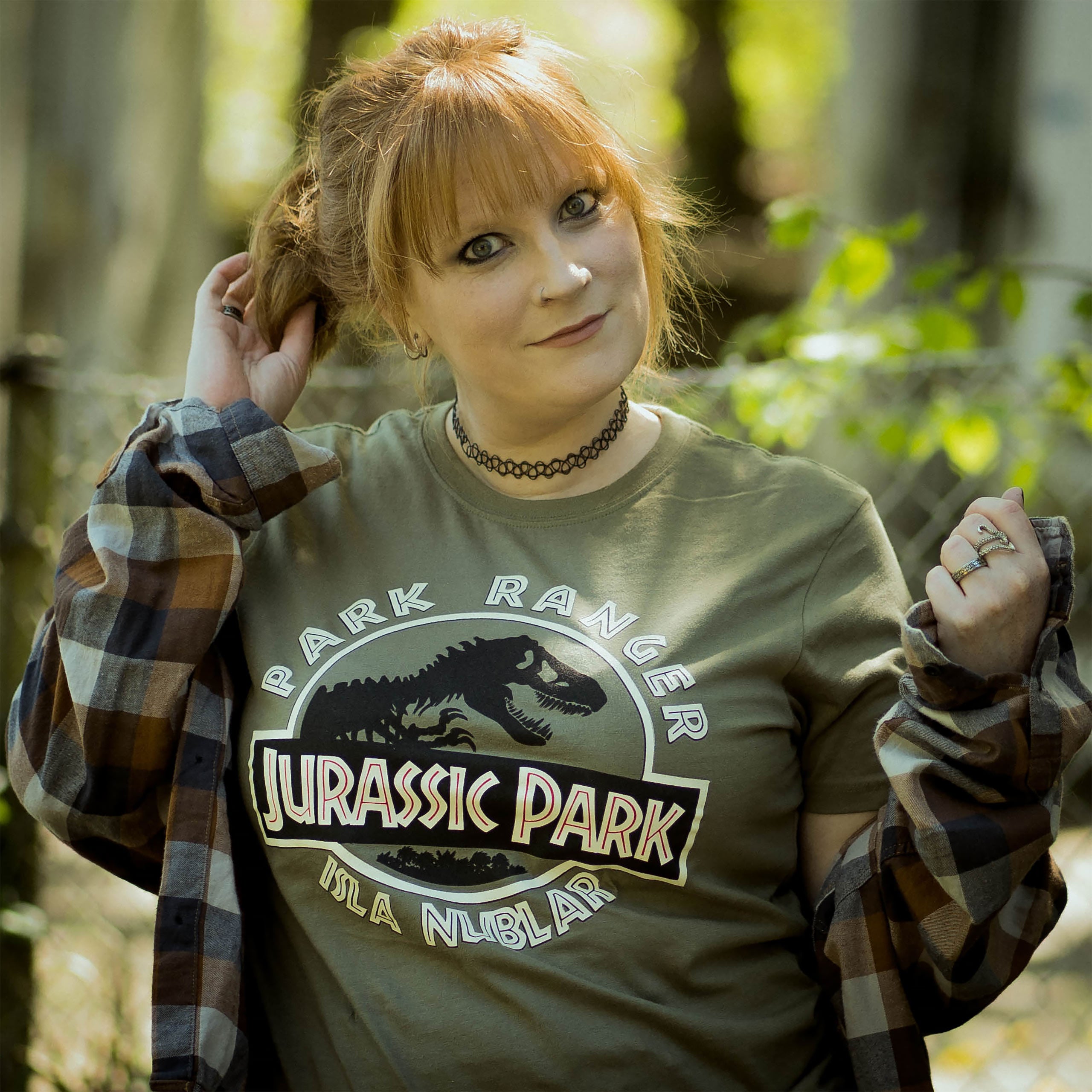 Zdjęcie produktu Koszulka Park Ranger zielona - Jurassic Park