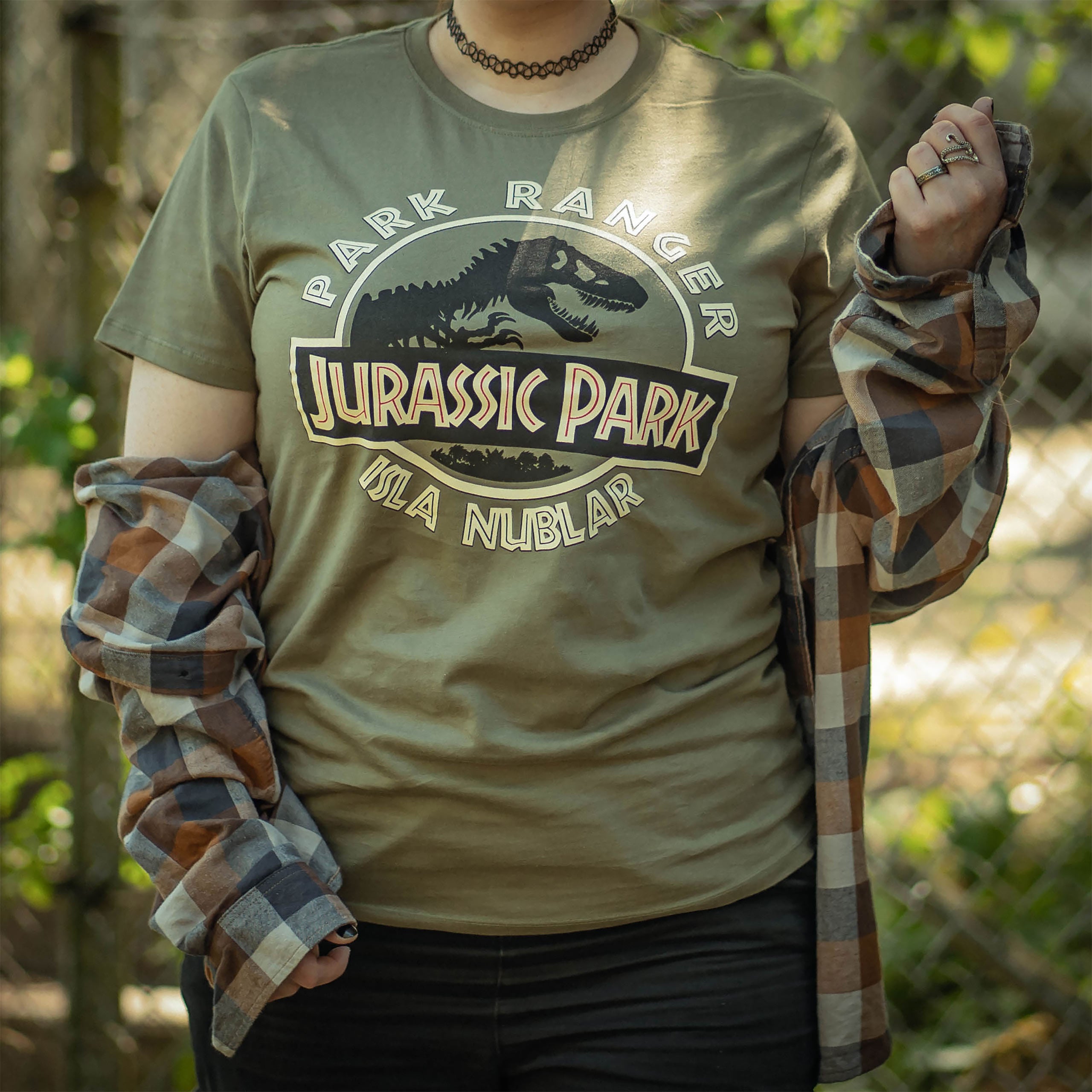 Zdjęcie produktu Koszulka Park Ranger zielona - Jurassic Park
