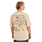 Zdjęcie produktu Władca Pierścieni - Drużyna Rohan i Gondor Oversize T-Shirt beżowy