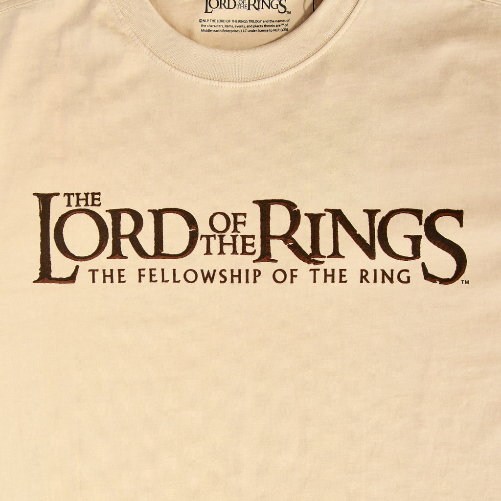 Zdjęcie produktu Władca Pierścieni - Drużyna Rohan i Gondor Oversize T-Shirt beżowy