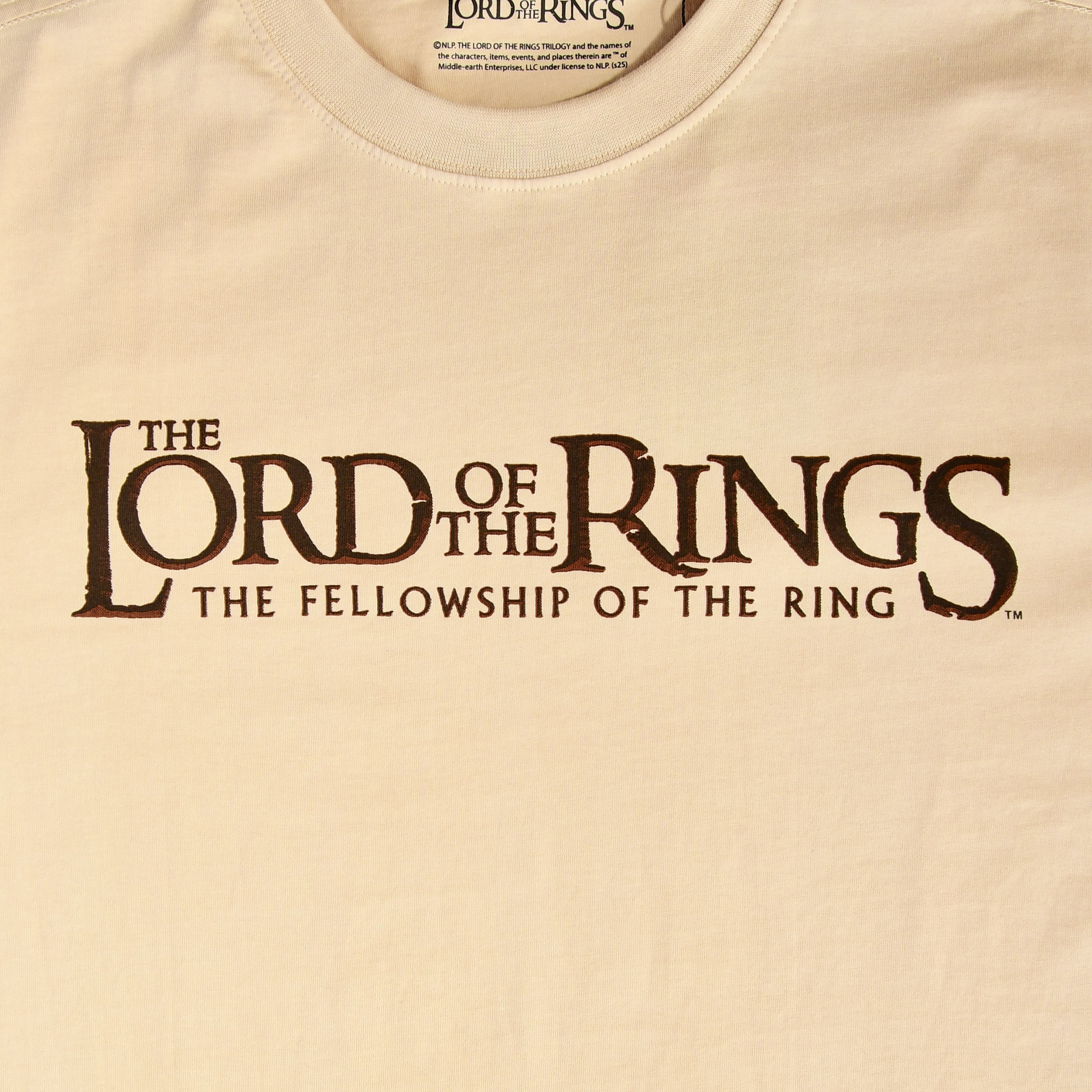 Zdjęcie produktu Władca Pierścieni - Drużyna Rohan i Gondor Oversize T-Shirt beżowy