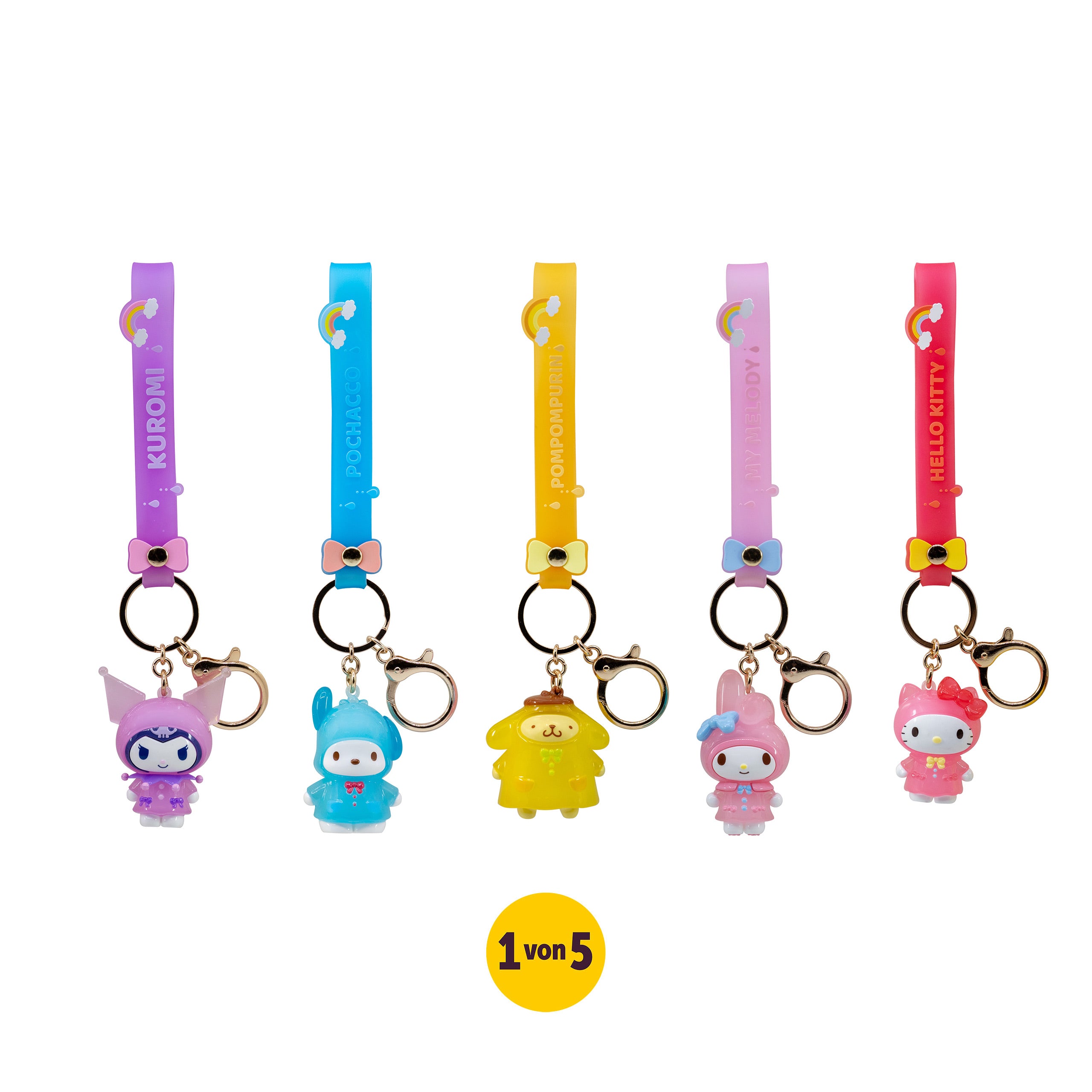 Zdjęcie produktu Hello Kitty and Friends - Raincoat Series Mystery Brelok YuMe