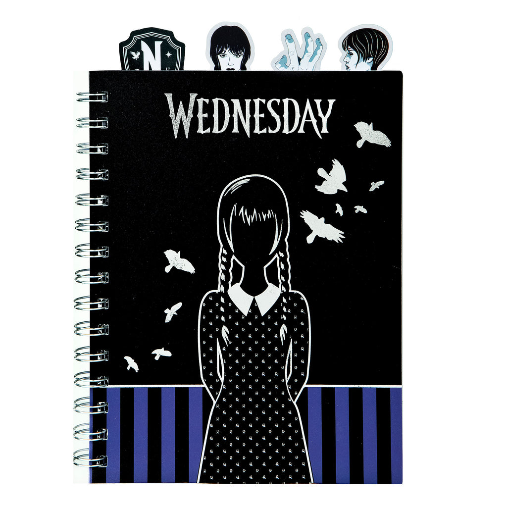 Zdjęcie produktu Wednesday - Notatnik spiralny z przekładkami